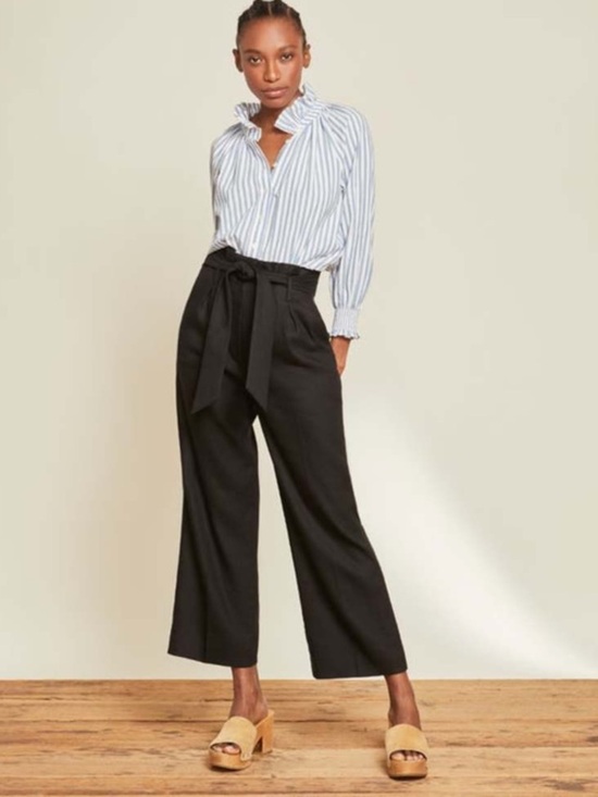Veronica Beard Pants - Veronica Beard Linen Blend Elice Pants